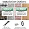 Signmission Fireplace Gas Shutoff Valve Emergency Sign, Plastic, 10in W x 7in L, 2PK OS-2PACK-EM-P-710-L-10365 - alternate 2